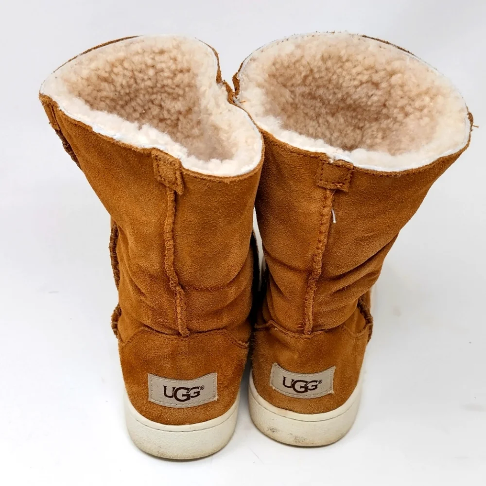 UGG Women's Mika Classic Sneaker Boot Chestnut Size 8 - Picture 5 of 9